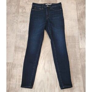 Athleta Sculptek Womens Size 4 Jeans Dark Wash Skinny High Rise Denim Stretch
